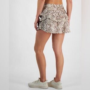 ID Ideology Women's Snake Tiered-Flounce skirt short under size XS